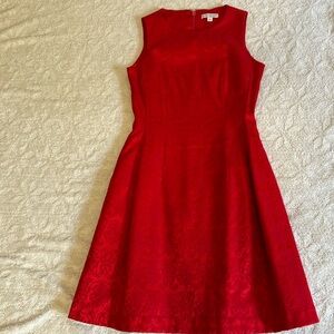 Eve Mendes Red Dress